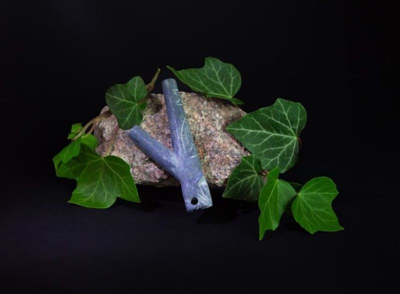 Трубка Куріпі Ягуар з каменя Куско