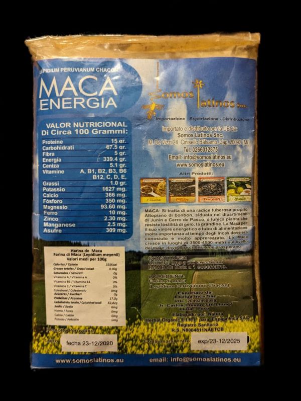 Мака Перуанская Органический порошок 110 г