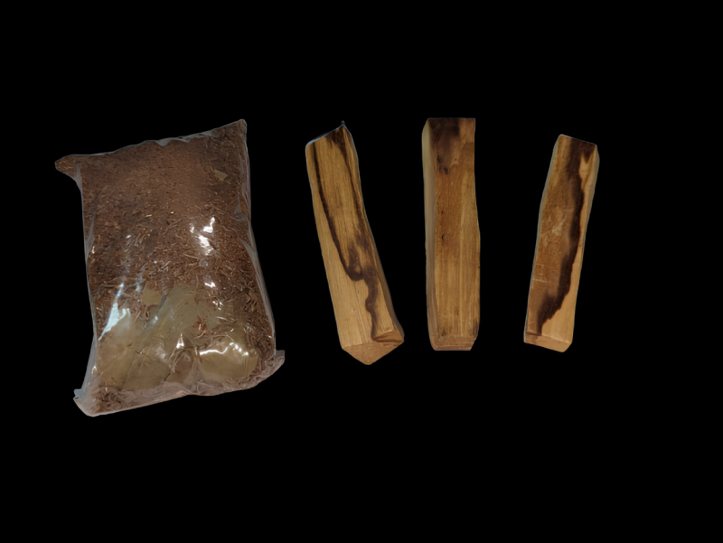 Palo Santo gift set 3 pcs - crushed Palo Santo as a gift