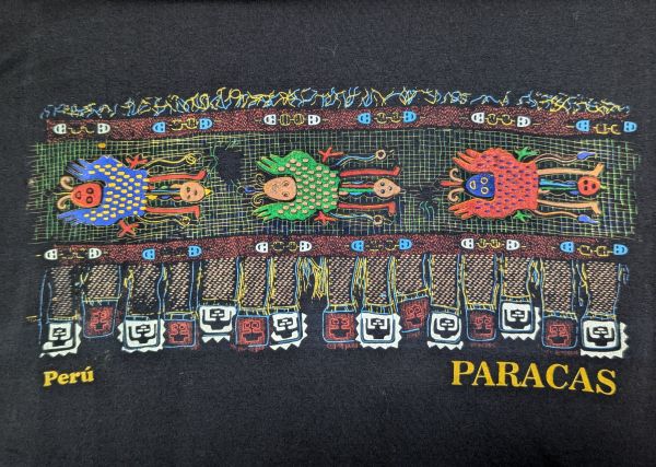 Футболка із Перу Paracas XXL Чорний